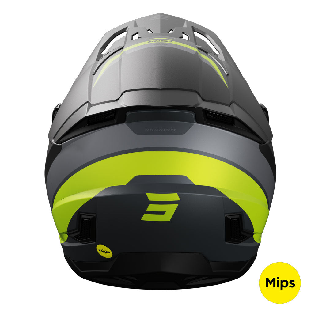 capacete-shot-core-custom-amarelo-neon-mate-back