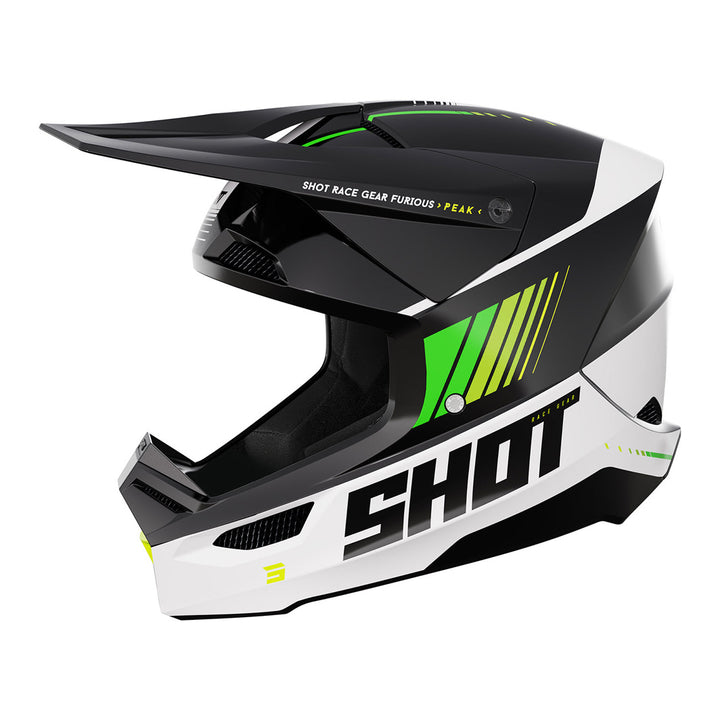 capacete-shot-furious-peak-verde-brilhante