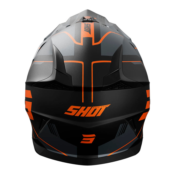 capacete-shot-pulse-lines-preto-laranja-mate-back