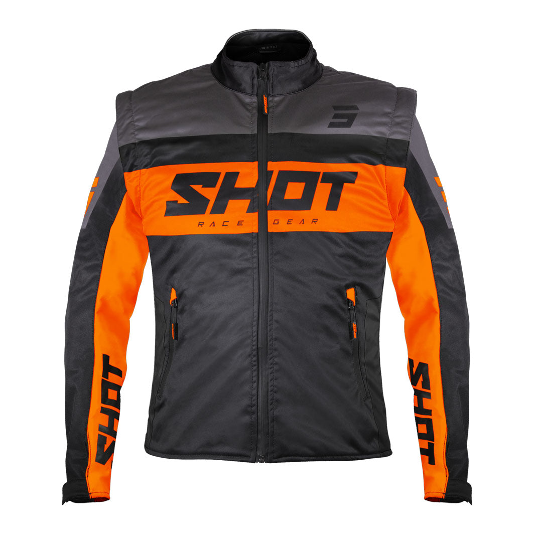 casaco-shot-softshell-lite-preto-laranja-front